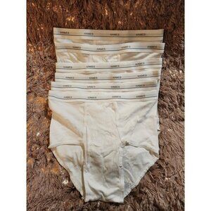 New Hanes Mens White Underwear Pack of 6 XL 40/42